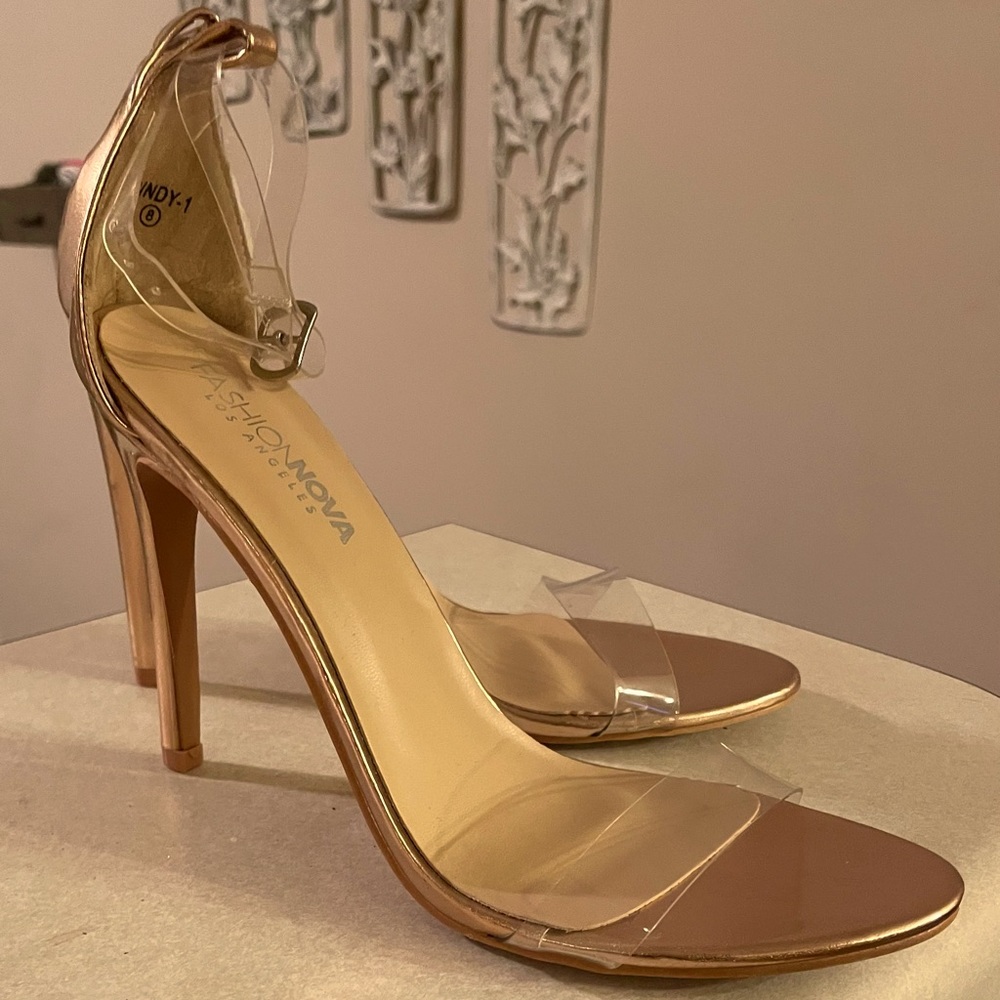 Formal dress and shoes